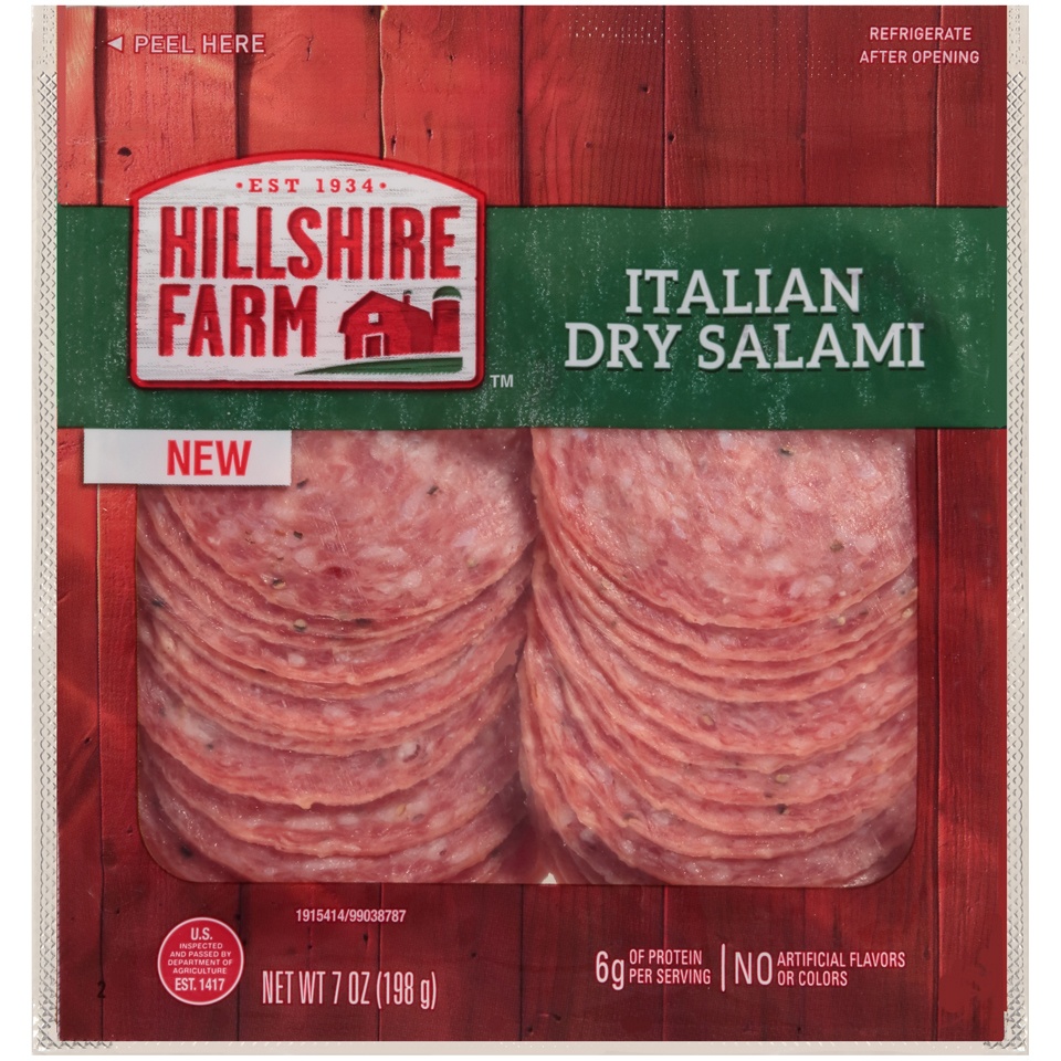 slide 2 of 4, Hillshire Farms Italian Dry Salami, 7 oz
