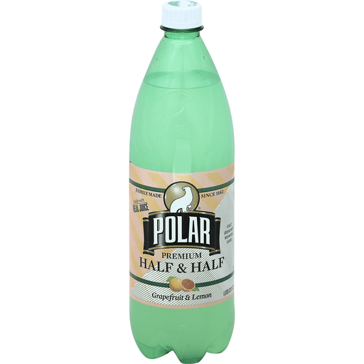 slide 2 of 2, Polar Premium Half & Half Grapefruit Lemon Beverage - 1 liter, 1 liter