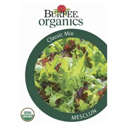 Burpee Organic Mesclun Classic Mix Seeds