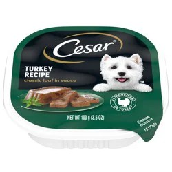 Cesar Turkey Recipe Canine Cuisine 3.5 oz