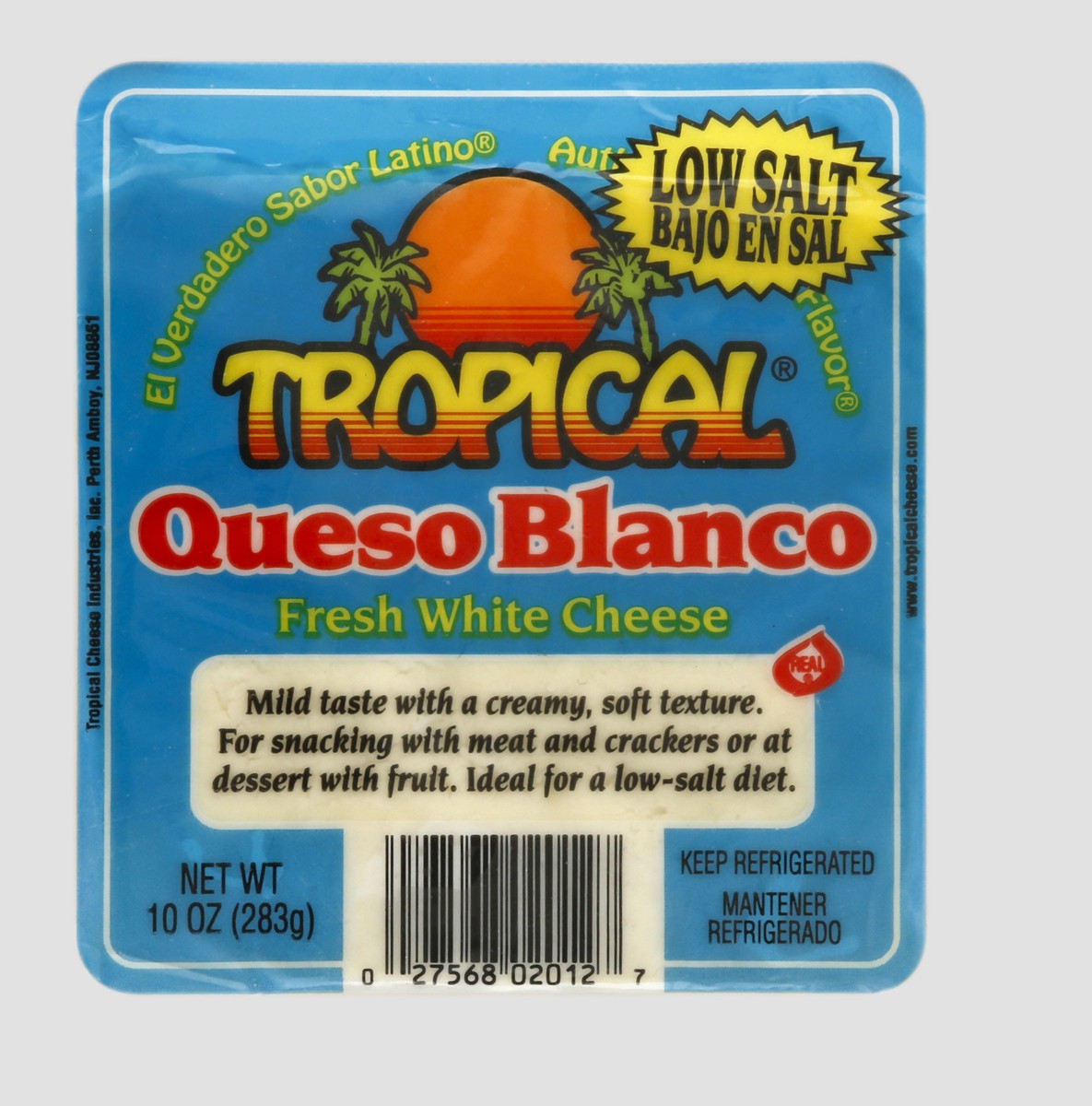 slide 3 of 12, Tropical Queso Blanco Fresh White Cheese 10 oz, 10 oz