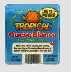 Tropical Queso Blanco Fresh White Cheese 10 oz