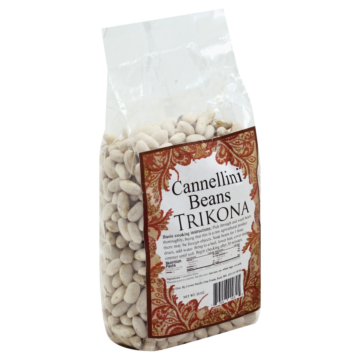 slide 4 of 8, Trikona Beans 20 oz, 20 oz