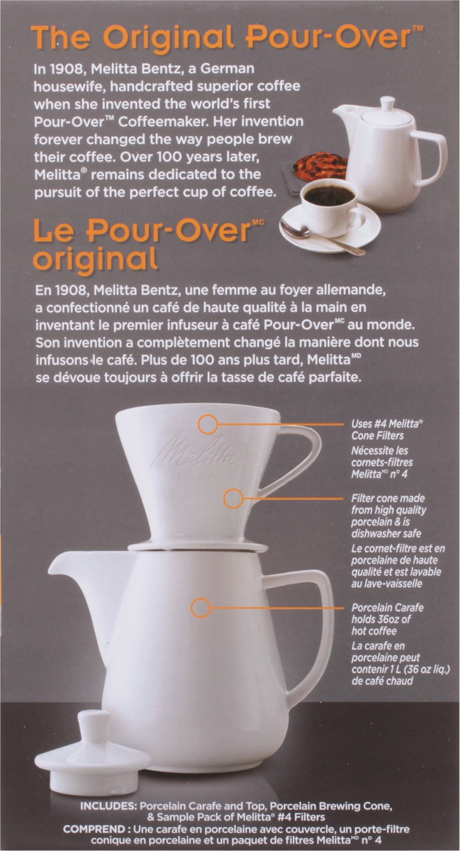 slide 5 of 11, Melitta Pour-Over Coffee Maker 1 ea, 1 ct