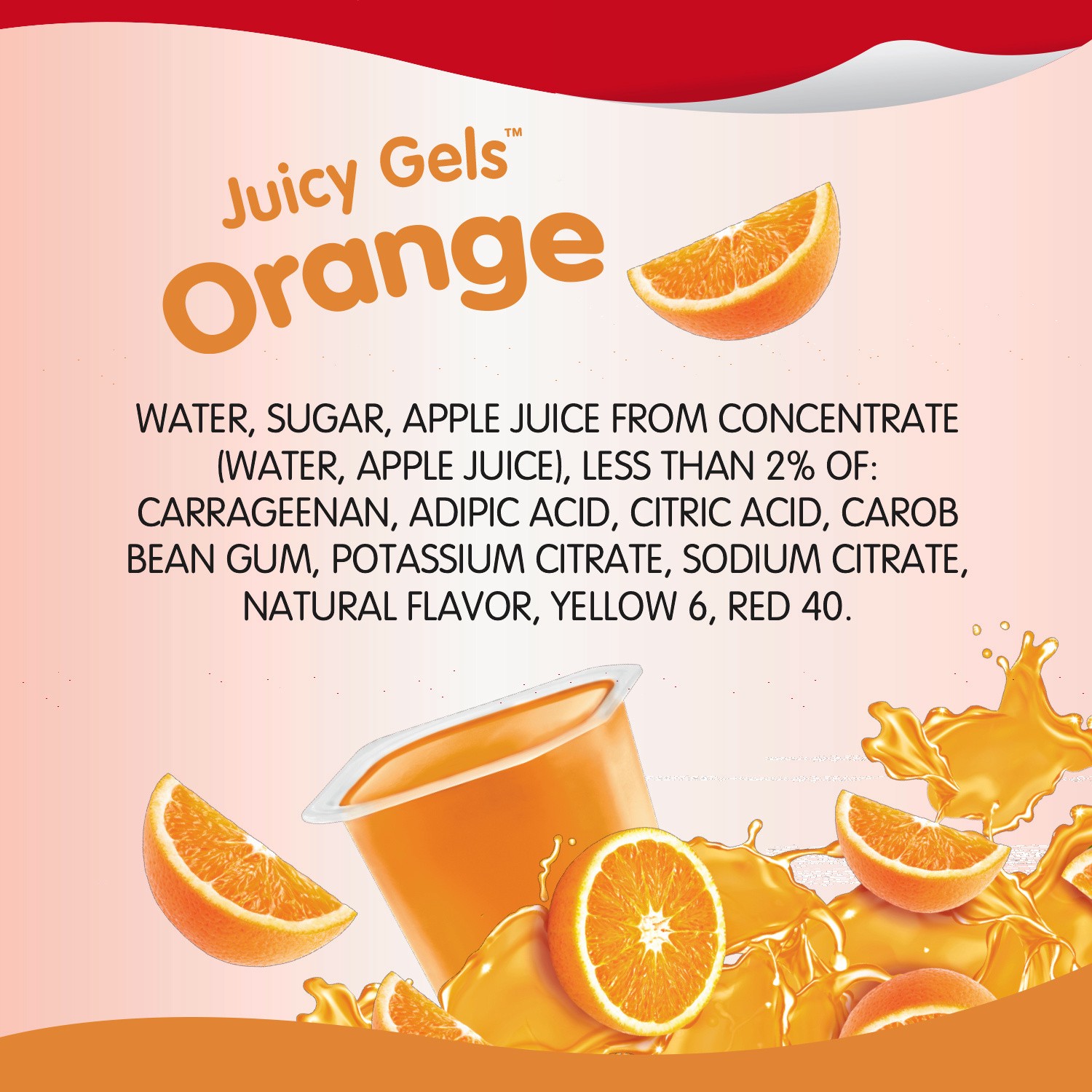 slide 3 of 5, Snack Pack Juicy Gels 6 ea, 6 ct; 5.5 oz