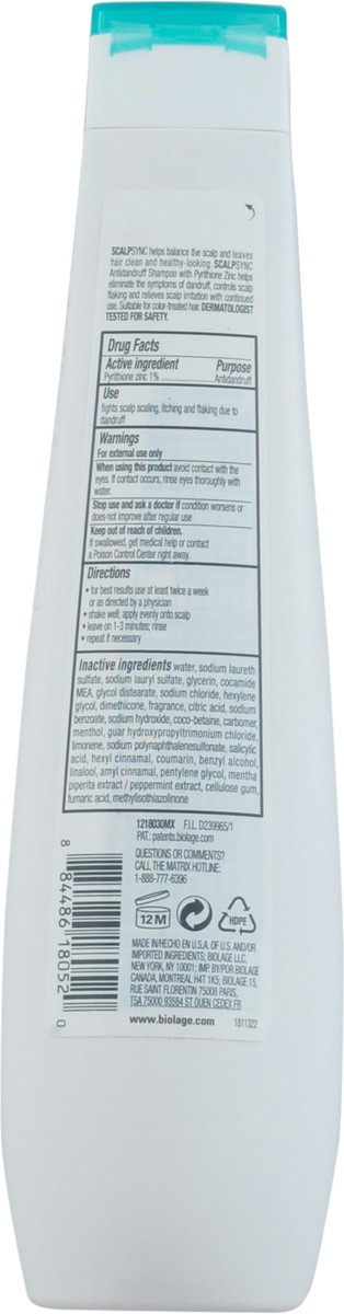 slide 7 of 12, Matrix Biolage ScalpSync Anti-Dandruff Shampoo, 13.5 oz