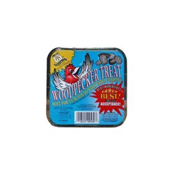 C And S Wild Bird Woodpecker Treat Suet