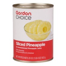 slide 1 of 1, Gordon Choice Pineapple, 20 oz