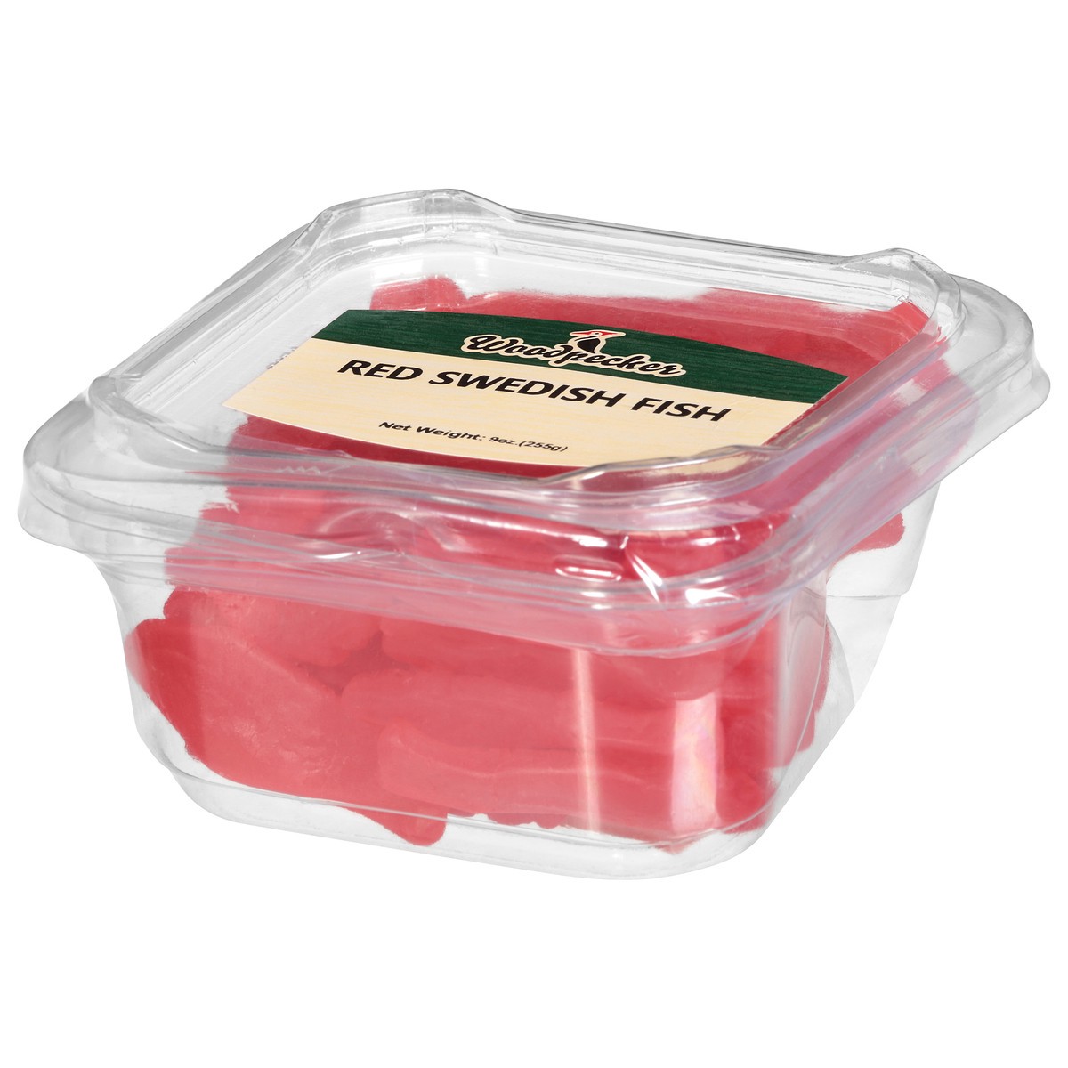 slide 5 of 13, Woodpecker Red Swedish Fish 9 oz, 9 oz