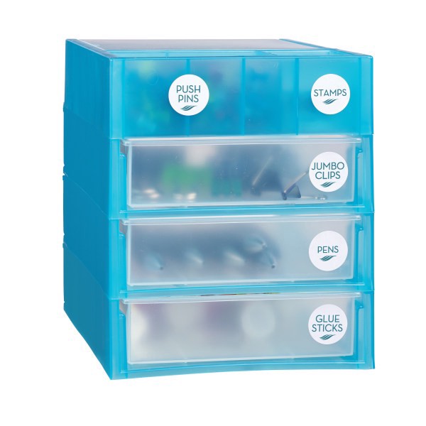 slide 3 of 10, Avery Removable Round Multipurpose Labels, 6450, White, 945 ct; 1 in