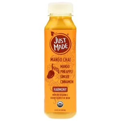 Just Made Mango Chai Cold Pressed Juice 11.8 fl oz
