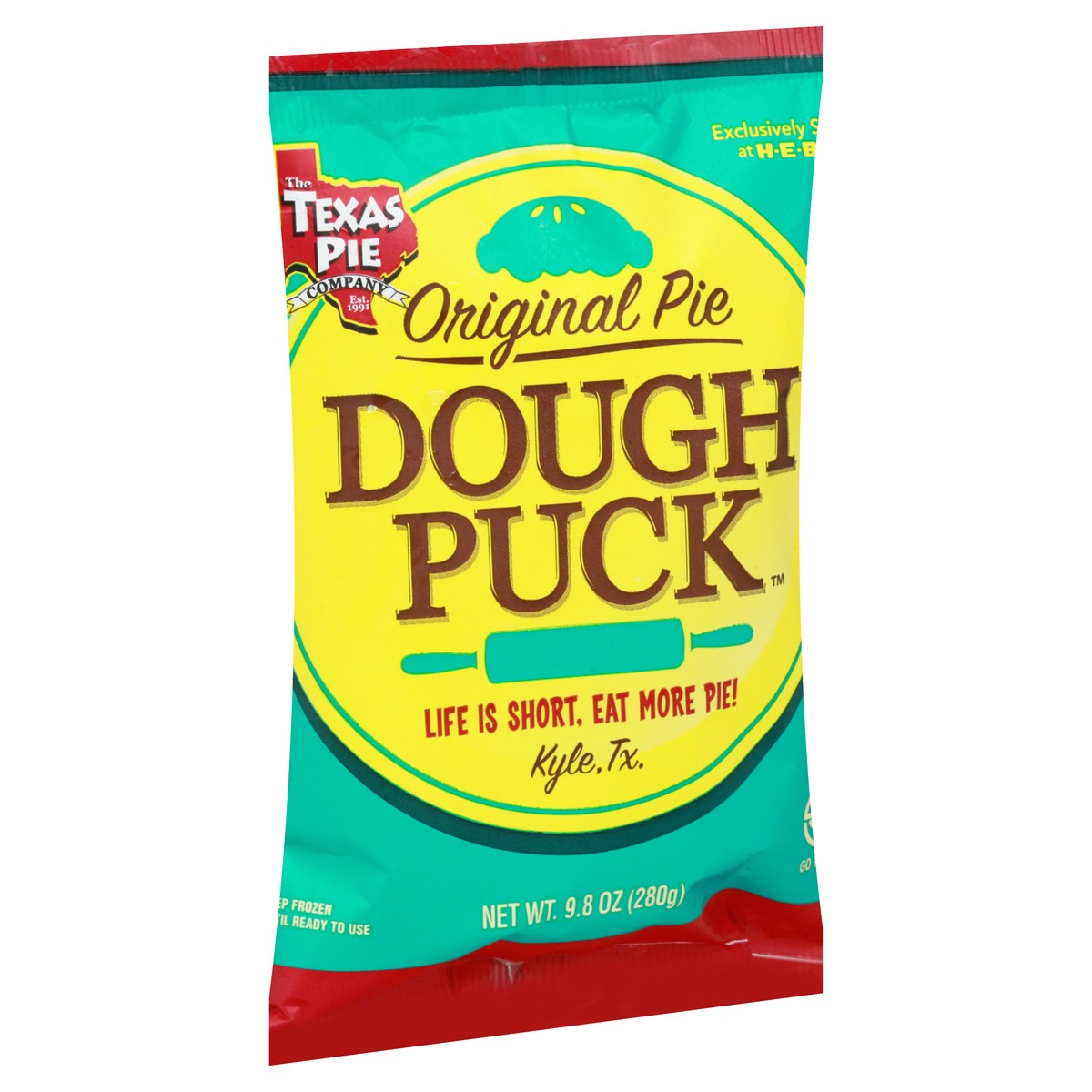 slide 2 of 10, Texas Pie Company Dough Puck, Original Pie, 9.8 oz