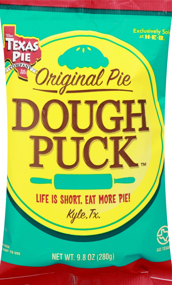slide 7 of 10, Texas Pie Company Dough Puck, Original Pie, 9.8 oz