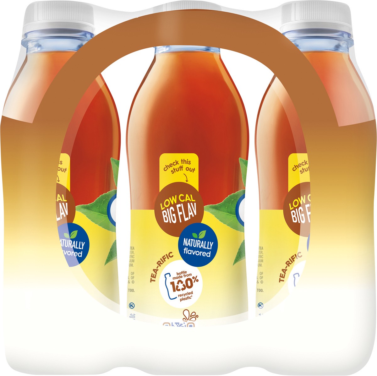 slide 2 of 11, Snapple Zero Sugar Half 'n Half Tea, 16 fl oz recycled plastic bottle, 12 pack - 12 ct, 12 ct