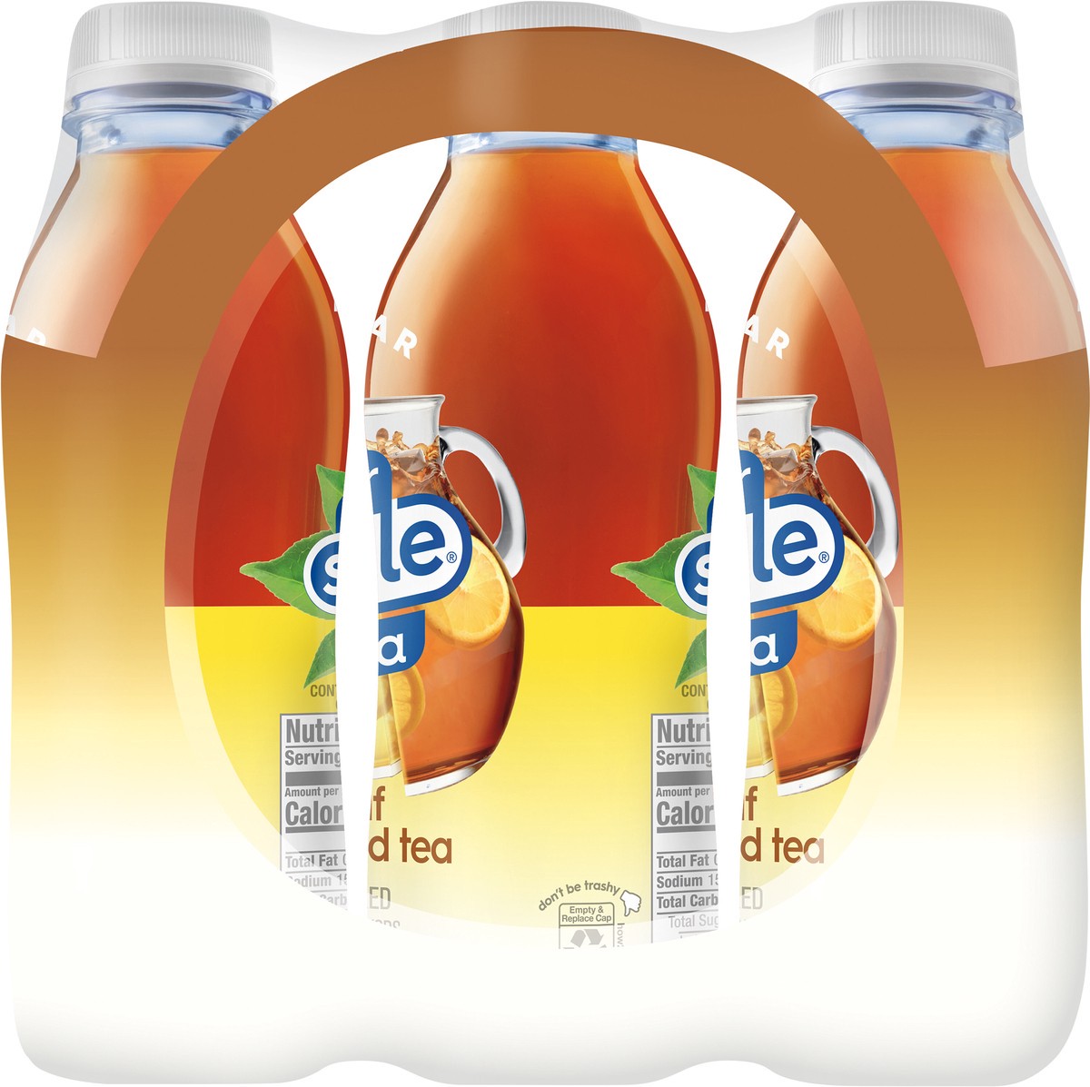 slide 5 of 11, Snapple Zero Sugar Half 'n Half Tea, 16 fl oz recycled plastic bottle, 12 pack - 12 ct, 12 ct