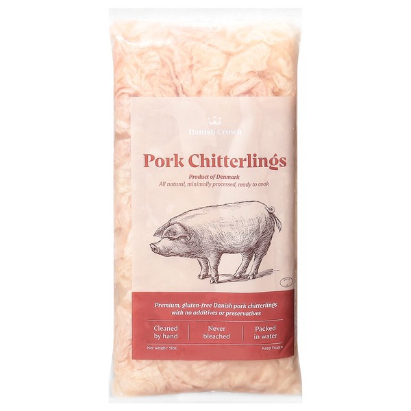 slide 1 of 1, Danish Crown Pork Chitterlings 5 lb, 5 lb