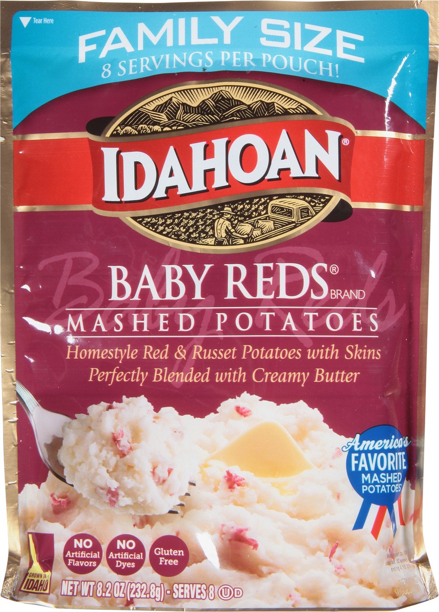 slide 5 of 9, Idahoan Baby Reds Mashed Potatoes Family Size, 8.2 oz