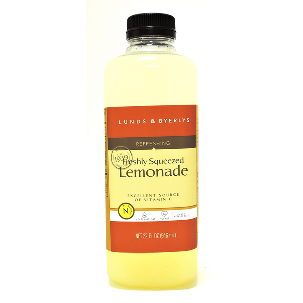 slide 1 of 1, L&B Freshly Squeezed Lemonade - 32 oz, 32 oz