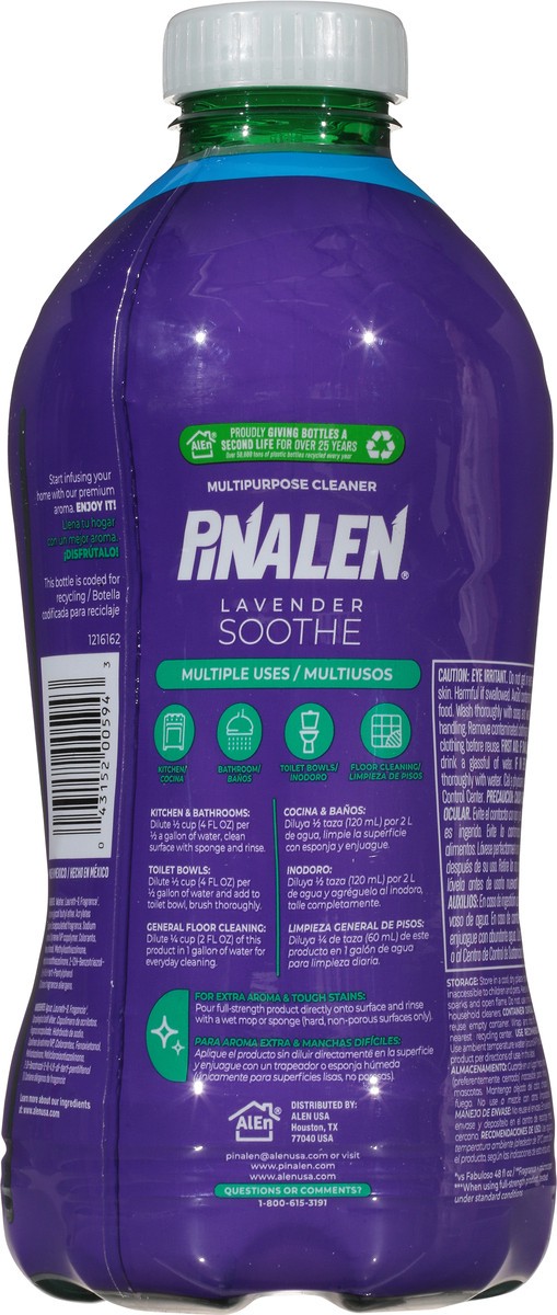 slide 4 of 9, Pinalen Lavendar Multicleaner Max, 56 fl oz