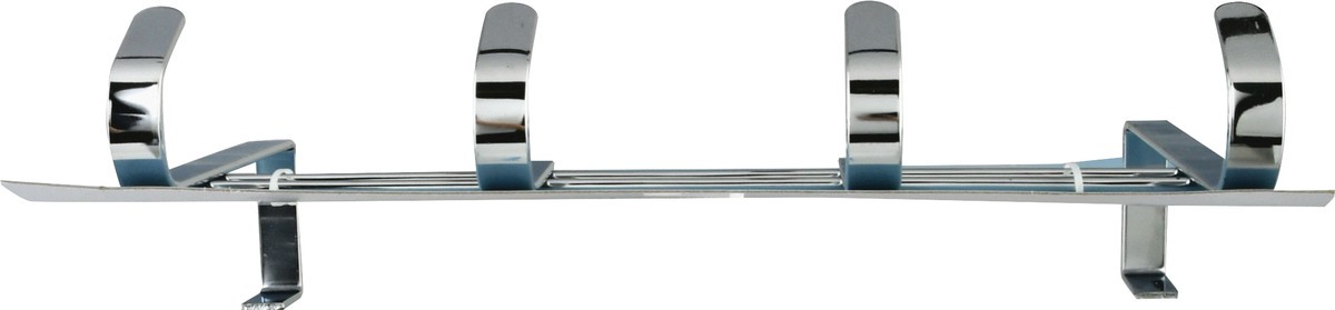 slide 7 of 9, Whitmor R&R Over the Door Hooks Chrome, 1 ct