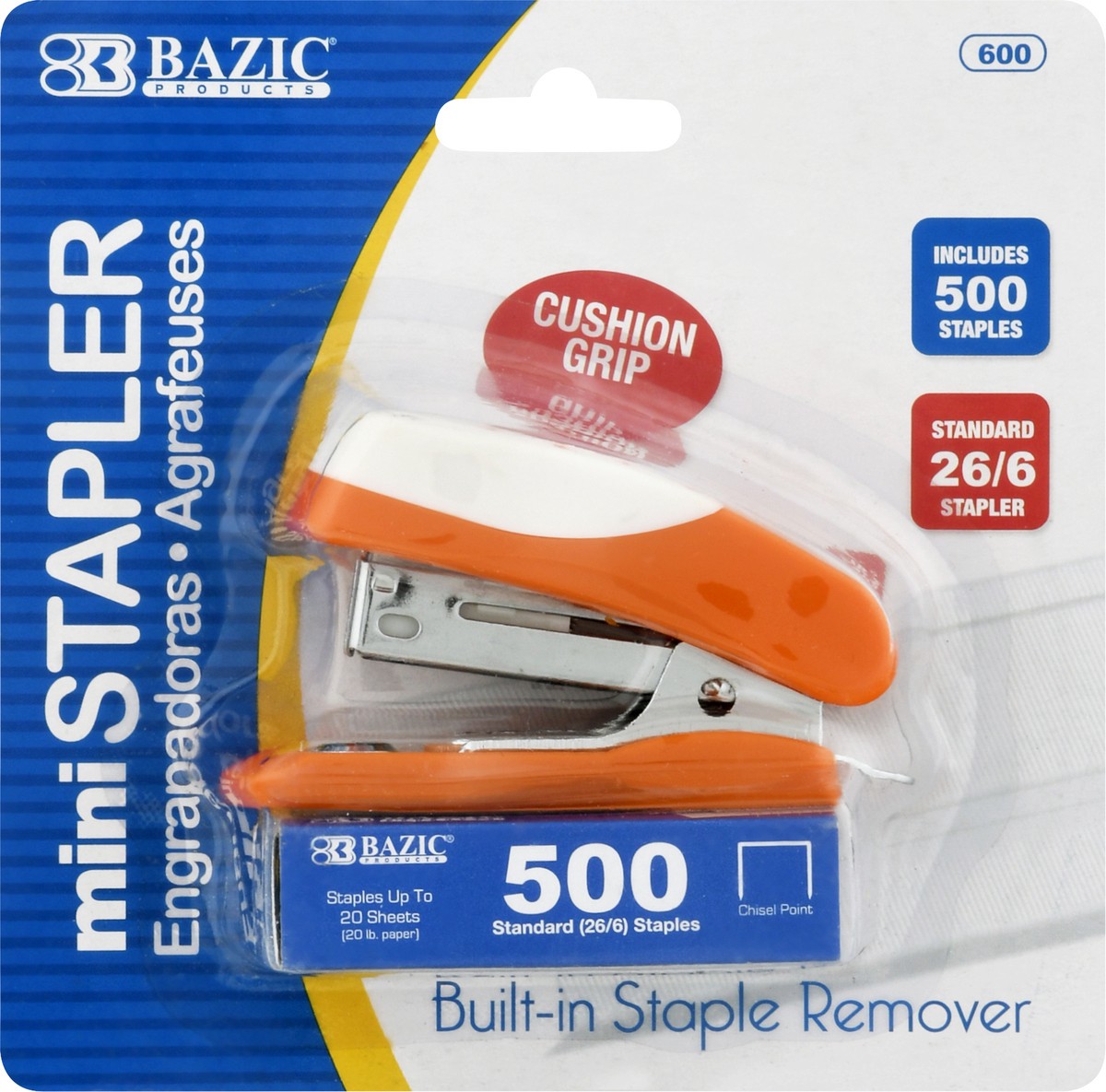 slide 2 of 8, Bazic Mini Stapler 1 ea, 1 ct