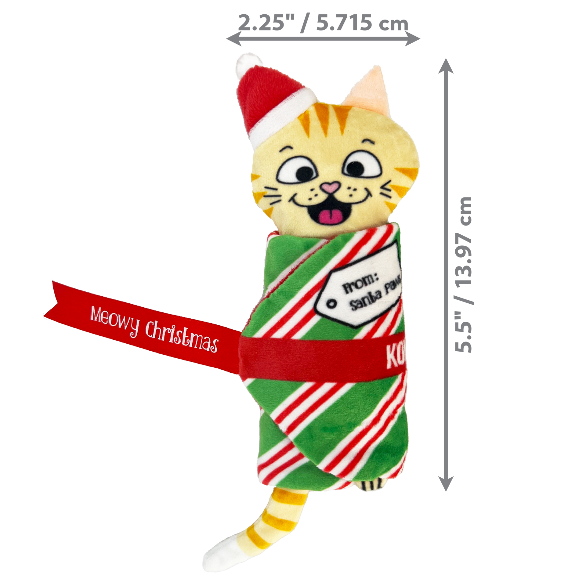 slide 2 of 3, KONG Holiday Pull-A-Partz Present, 1 ct