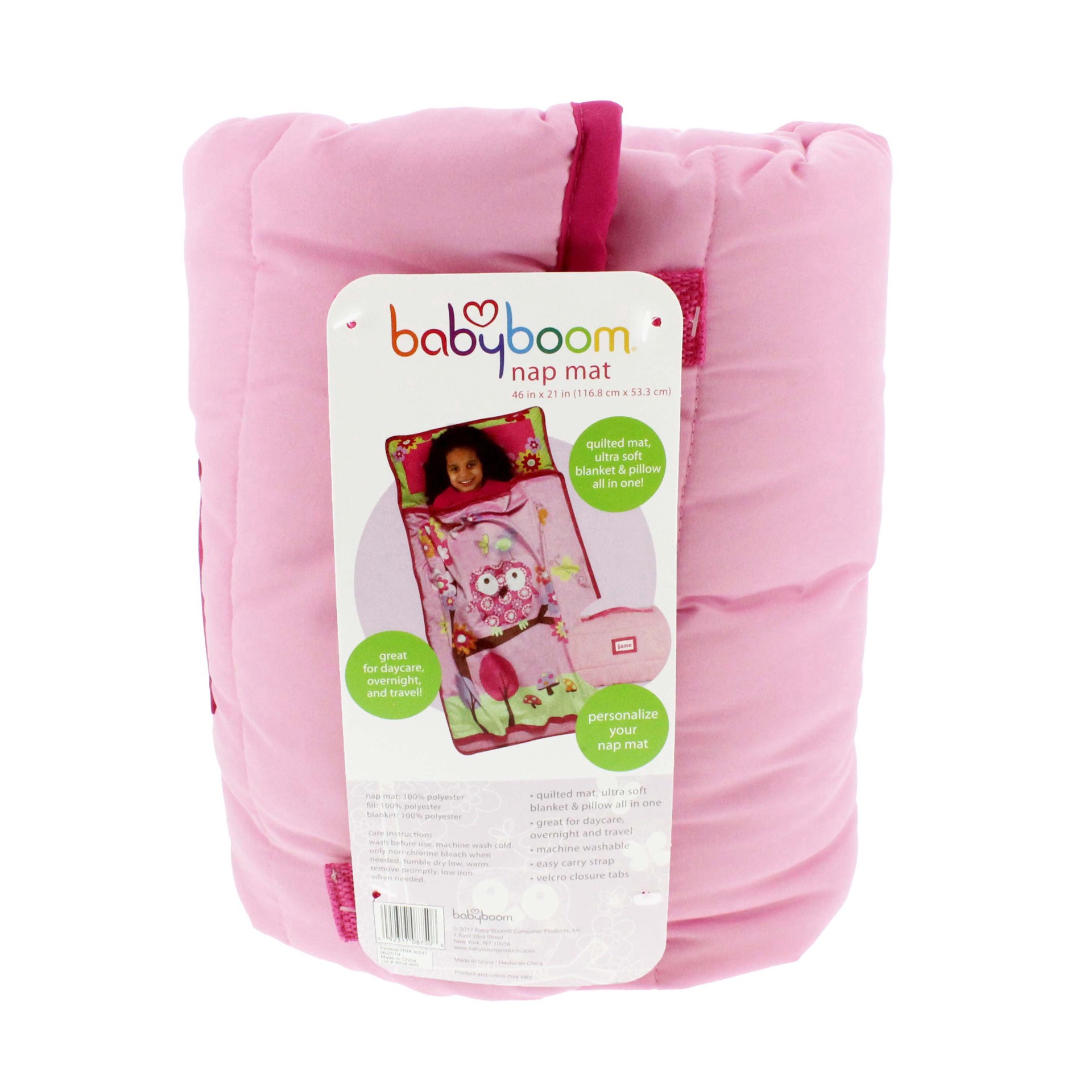 slide 1 of 1, Baby Boom Woodland Toddler Nap Mat, 1 ct