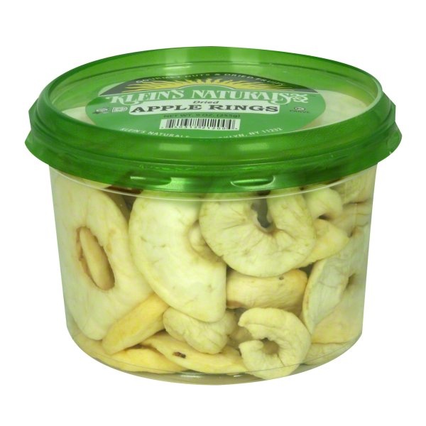 slide 1 of 1, Klein's Naturals Apple Rings, Dried, 7 oz