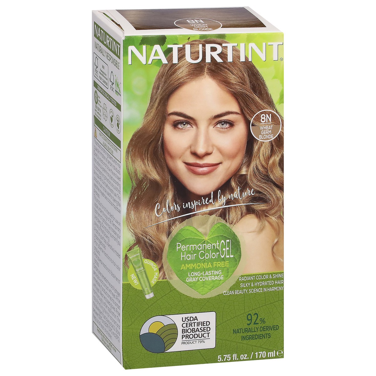 slide 3 of 9, Naturtint Wheat Germ Blonde Hair Color, 5.75 fl oz