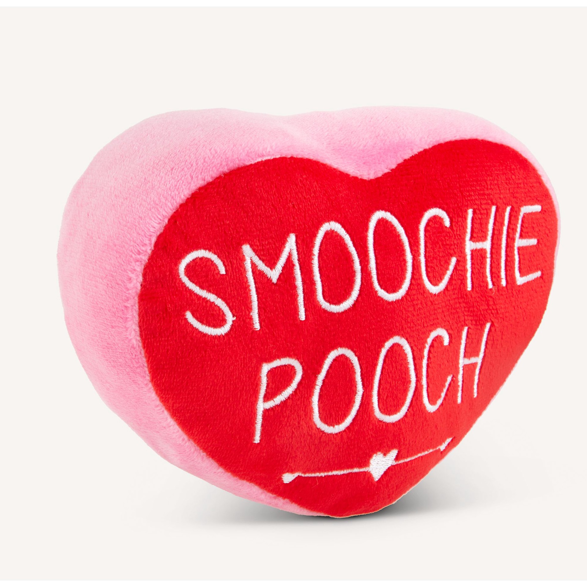 slide 1 of 1, Joyhound Crazy Comfy Valentine's Day Plush Smoochie Pooch'' Dog Toy - Squeaker'', 1 ct