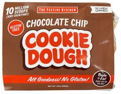 Festive Kitchen Gluten Free Chocolate Chip Cookie Dough