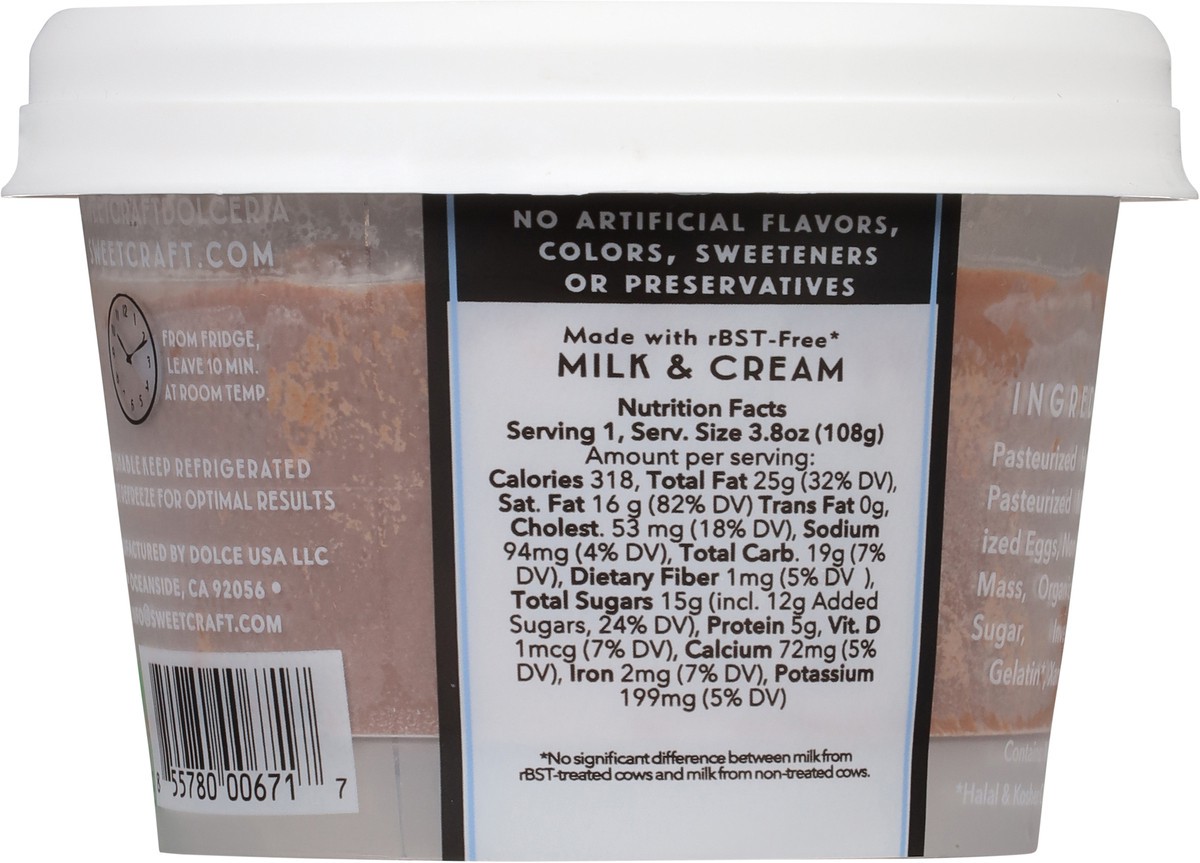 slide 9 of 14, Sweet Craft Dolceria Gluten Free Dark Chocolate Mousse in a Cup 3.8 oz, 3.8 oz