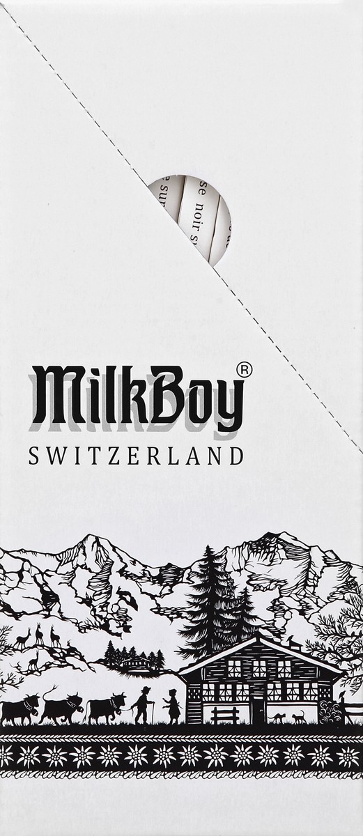 slide 3 of 4, MilkBoy White Chocolate, Finest Swiss, With Bourbon Vanilla, 3.5 oz