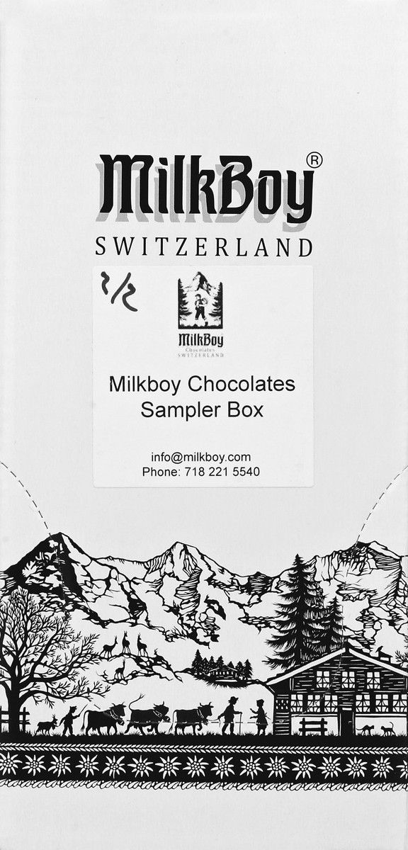 slide 4 of 4, MilkBoy White Chocolate, Finest Swiss, With Bourbon Vanilla, 3.5 oz