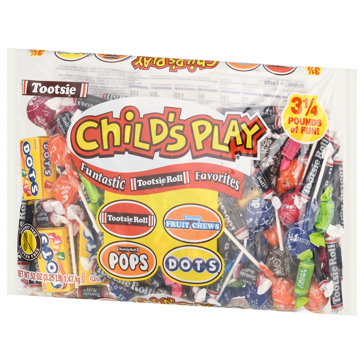 slide 9 of 9, Tootsie Childs Play Funtastic Favorites Candy 52 oz, 52 oz