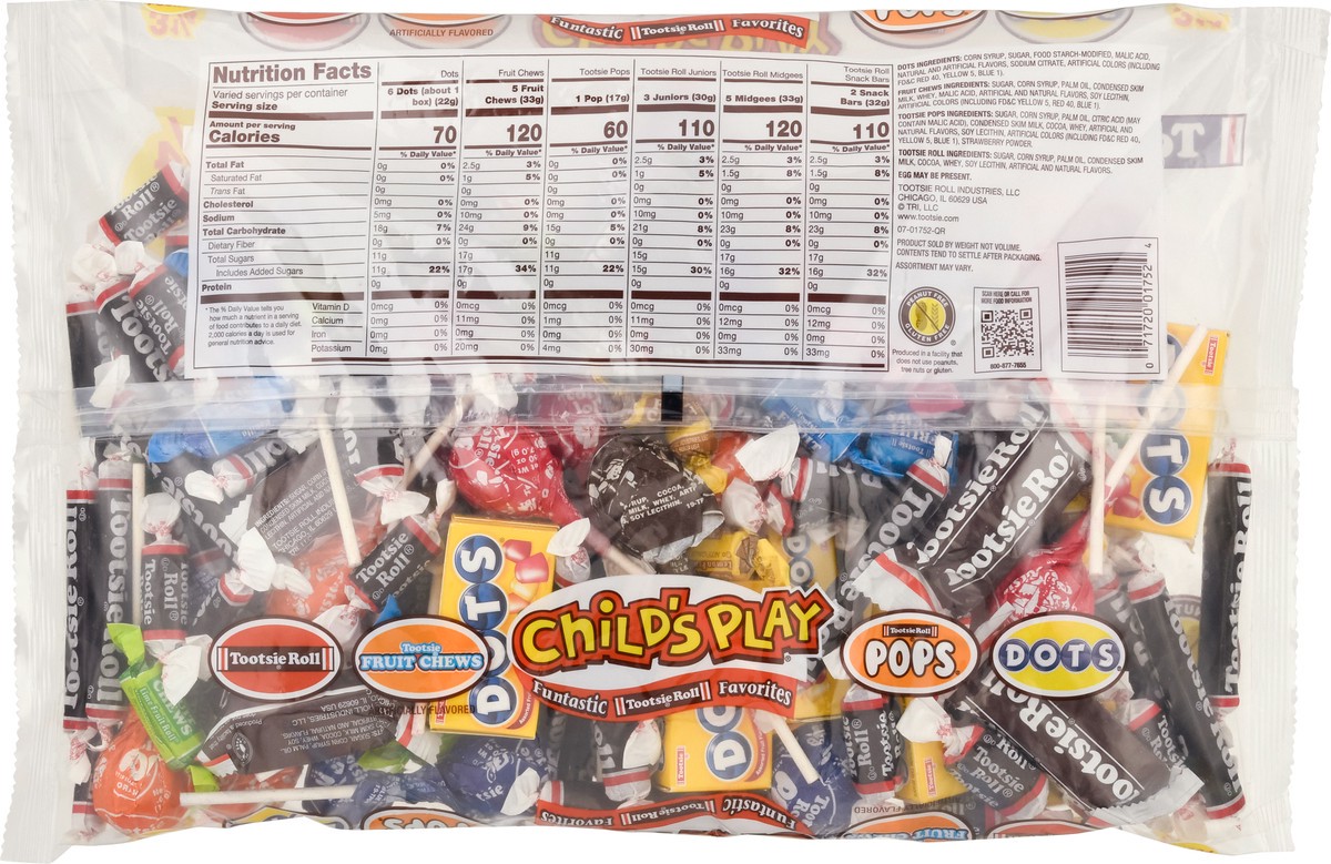 slide 4 of 9, Tootsie Childs Play Funtastic Favorites Candy 52 oz, 52 oz