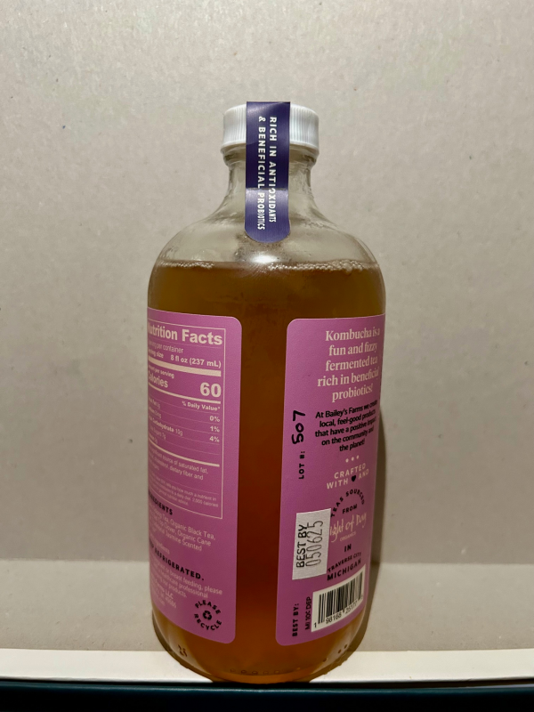 slide 20 of 21, Bailey's Farms Kombucha, Bumble Blossom Jasmine, 16 fl oz, 16 fl oz