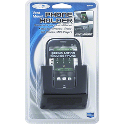 slide 1 of 1, Custom Accessories Vent Mount Phone Holder - Black, 1 ct