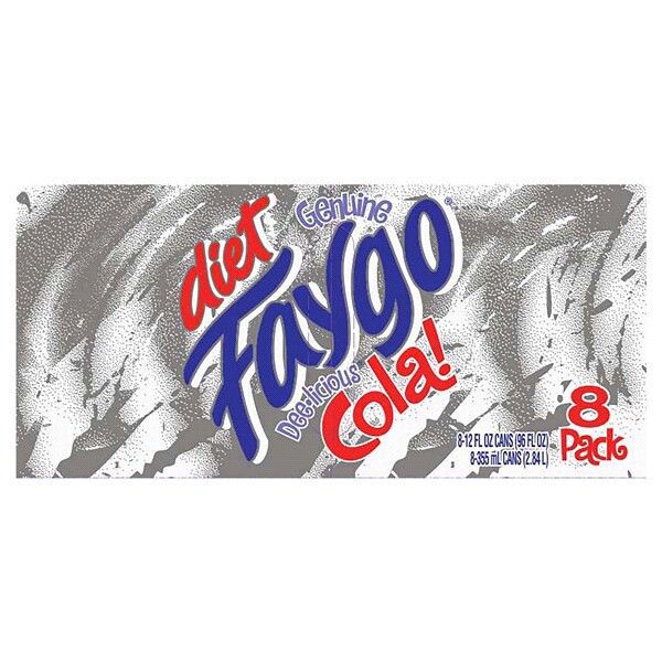slide 12 of 13, Faygo Diet Cola - 96 oz, 96 oz