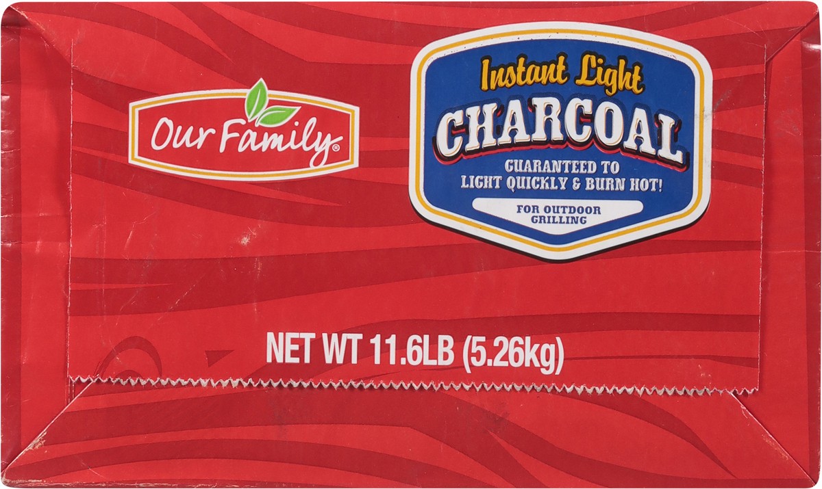 slide 11 of 11, Our Family Instant Light Charcoal 11.6 lb, 11.6 lb