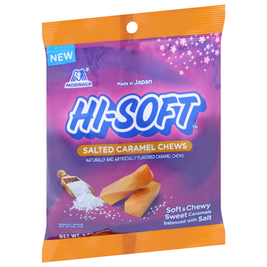 slide 1 of 1, Morinaga Hi-Soft Salted Caramel Chews 3 oz, 3 oz