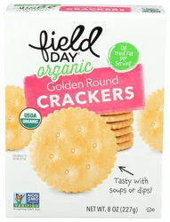 Field Day Crackers - Organic - Golden Round