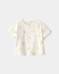 Carter's Baby Girl Lemon Top - Cream, 24M