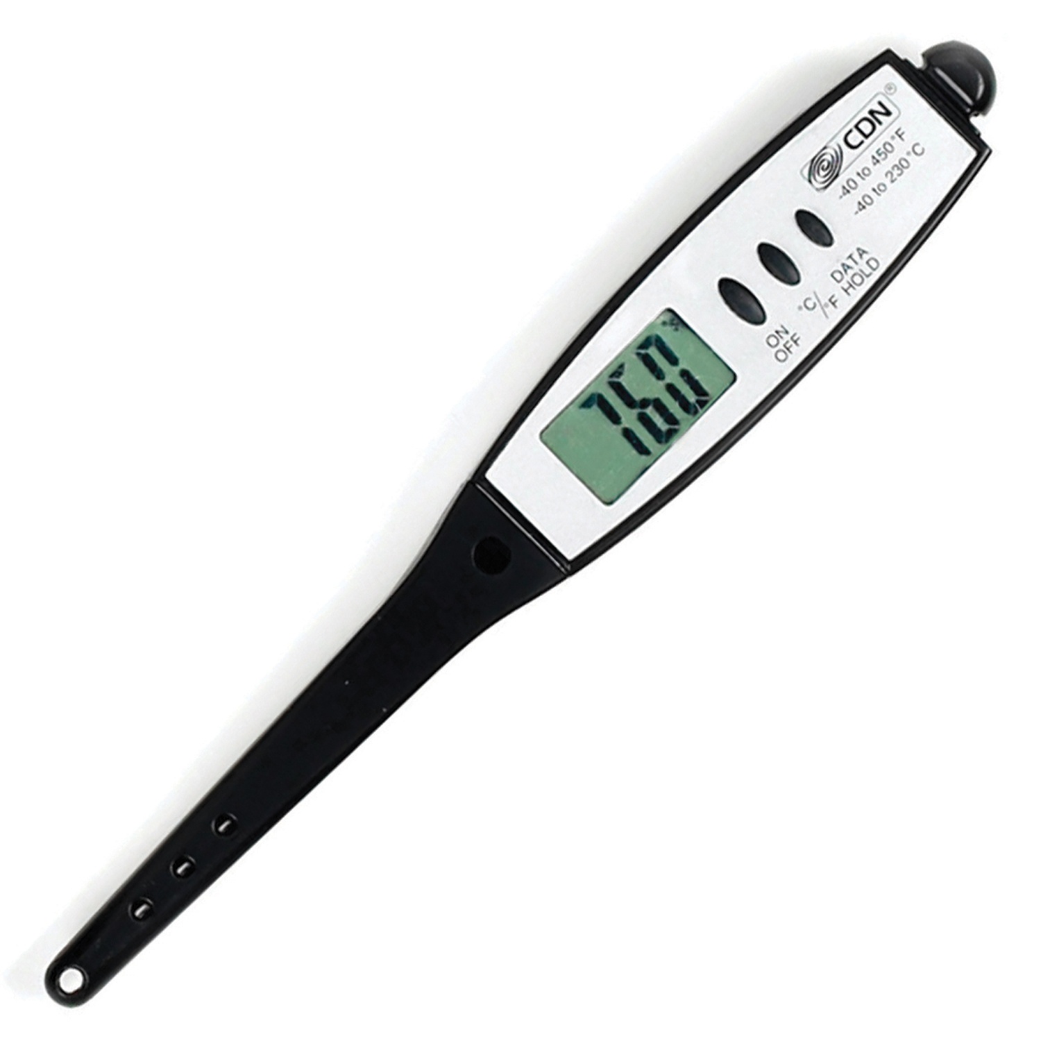 slide 1 of 1, Sur La Table Pro-Accurate Digital Waterproof Thermometer, Black, 1 ct