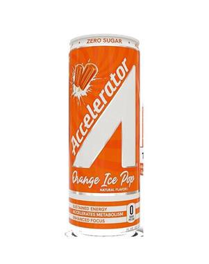 slide 1 of 1, Accel Orange Ice Pop, 12 oz