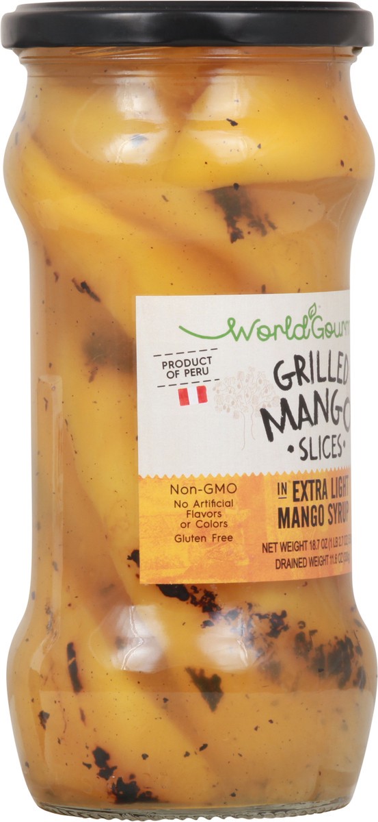 slide 10 of 12, World Gourmet In Extra Light Mango Syrup Grilled Mango Slices 18.7 oz, 18.7 oz