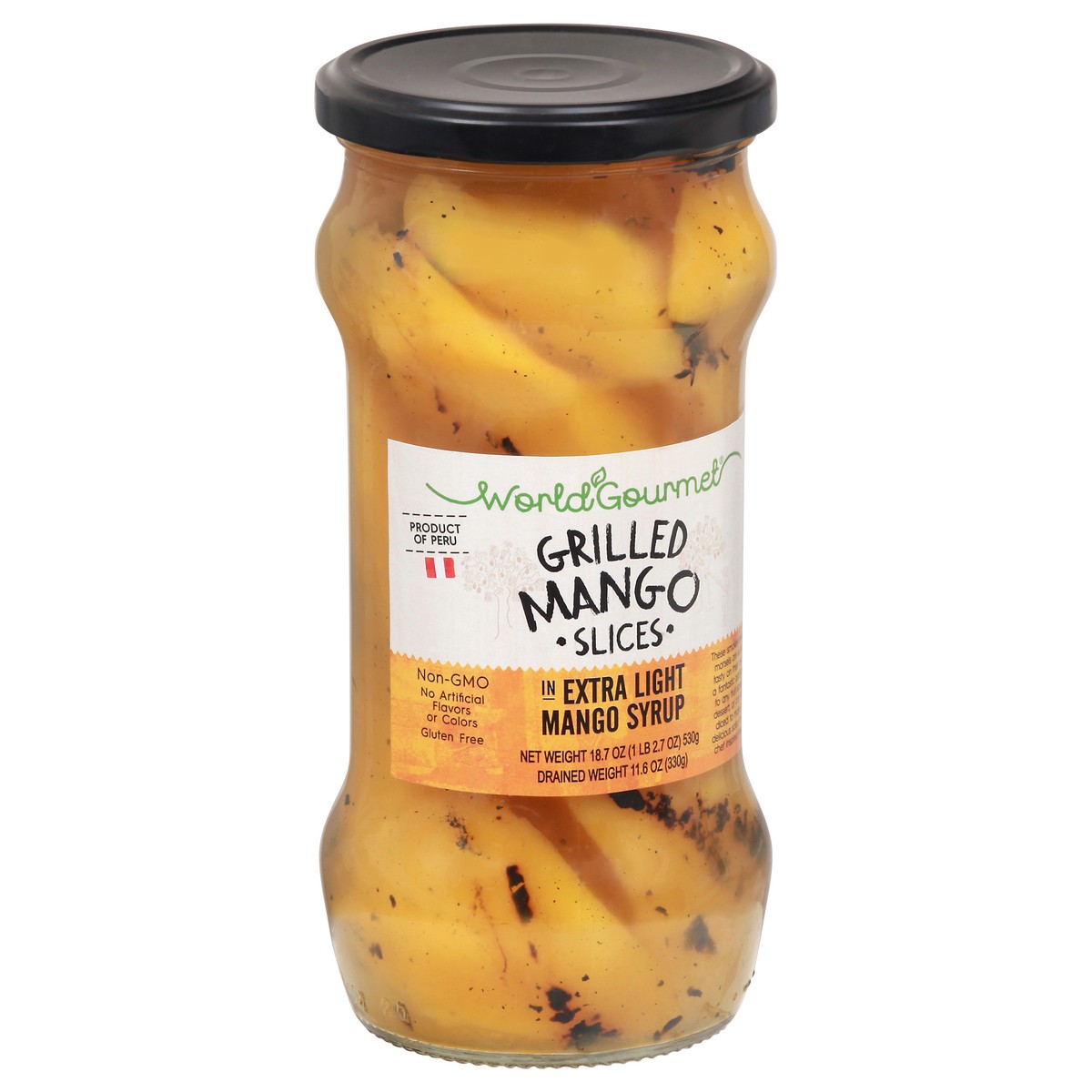 slide 6 of 12, World Gourmet In Extra Light Mango Syrup Grilled Mango Slices 18.7 oz, 18.7 oz