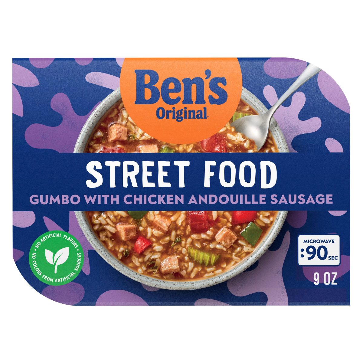 slide 1 of 5, BEN's ORIGINAL Street Food Gumbo with Chicken Andouille Sausage, 1 ct