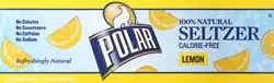 Polar Seltzer - 12pk 12oz - Lemon