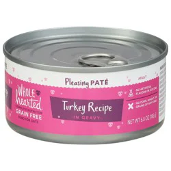 Whole Hearted Grain-Free Pate Adult Turkey Recipe in Gravy Cat Food, 5.5 oz